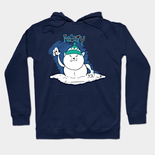 Snow Cat Hoodie